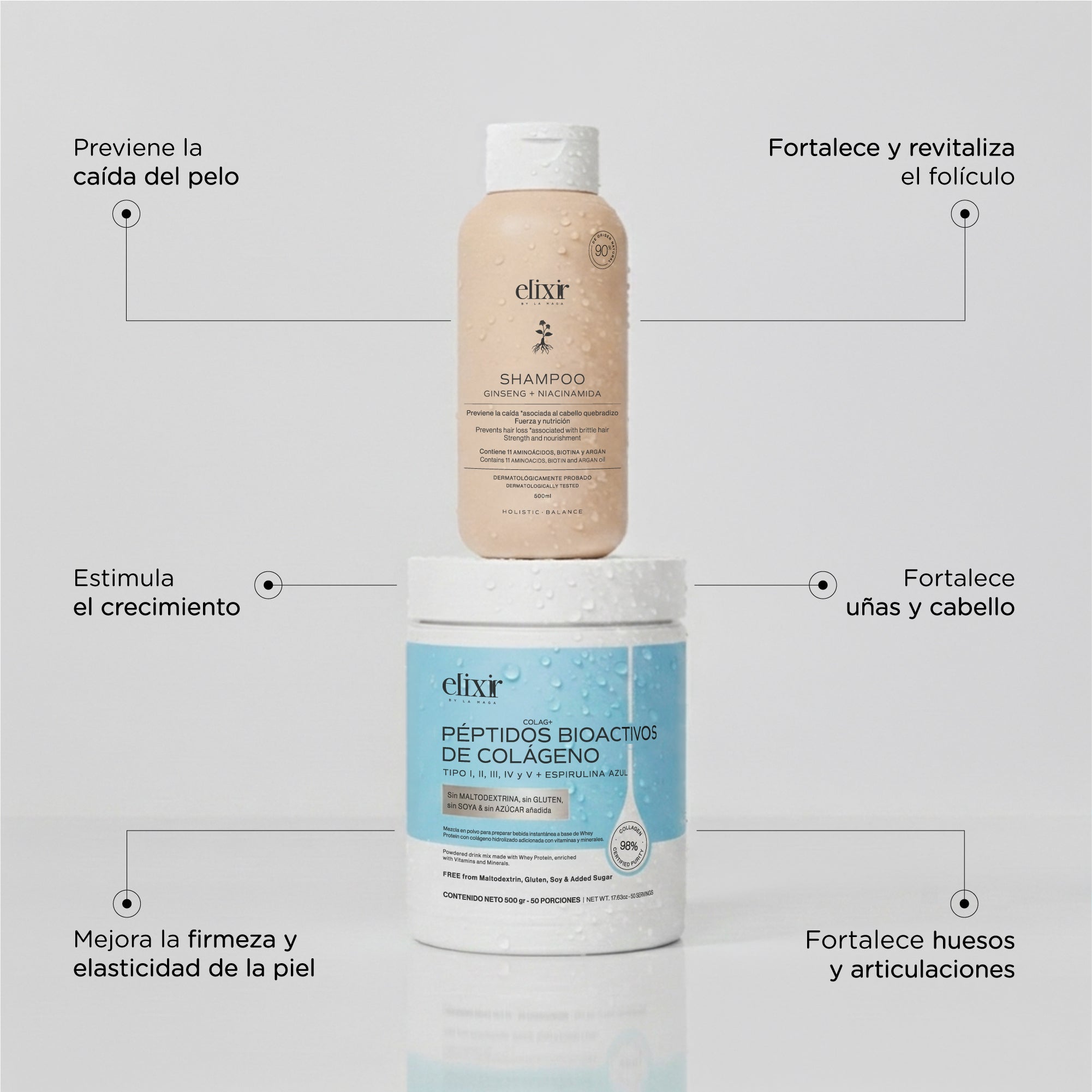 RITUAL ANTICAÍDA CON PÉPTIDOS DE COLAGENO