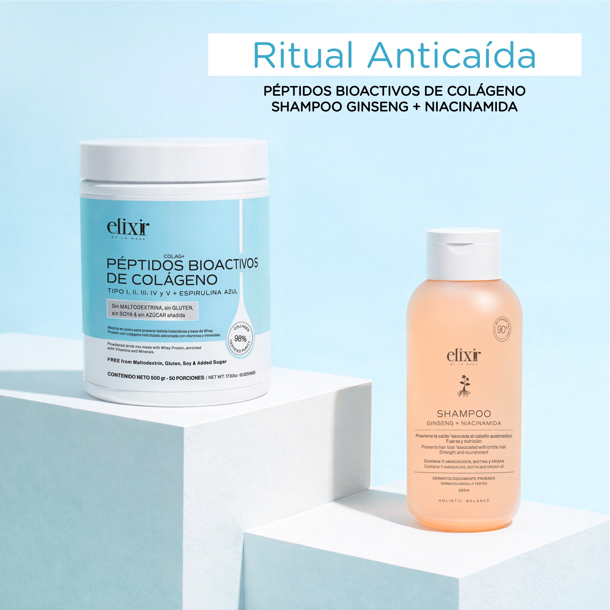 RITUAL ANTICAÍDA CON PÉPTIDOS DE COLAGENO
