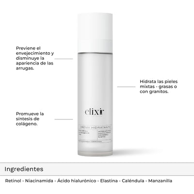 Crema Hidratante con retinol