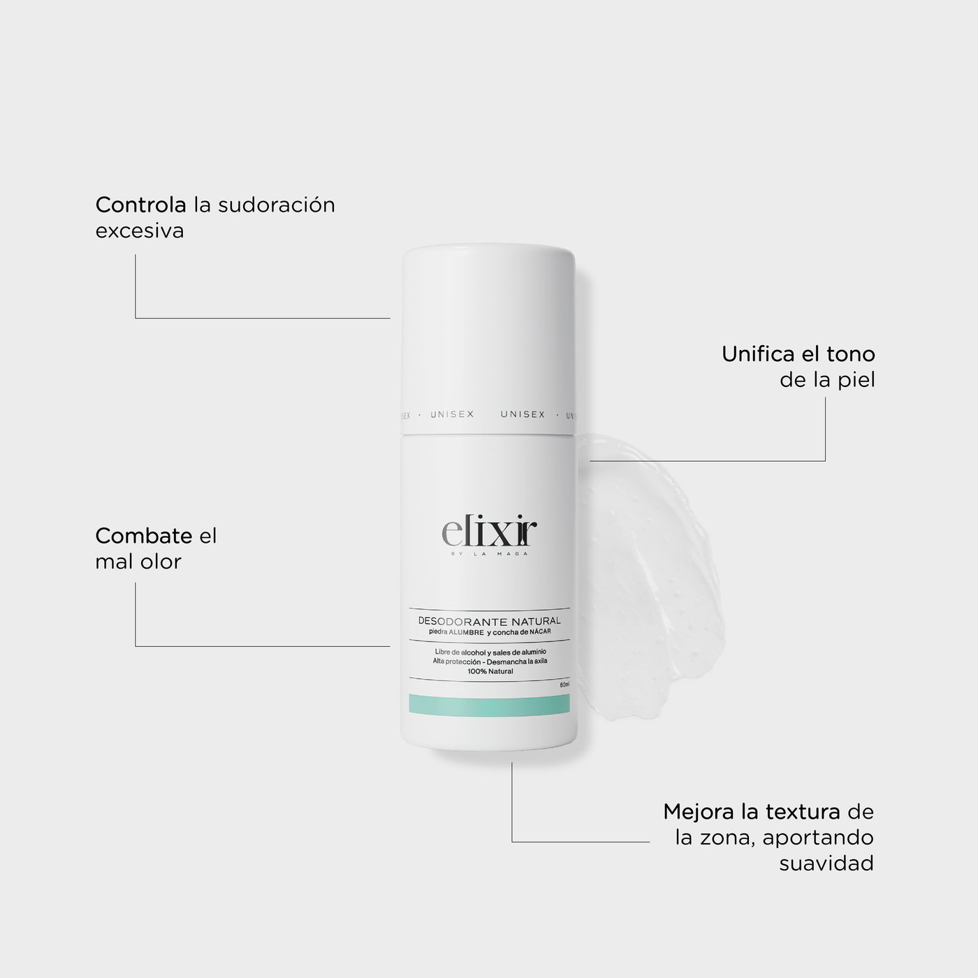 Desodorante Natural Unisex
