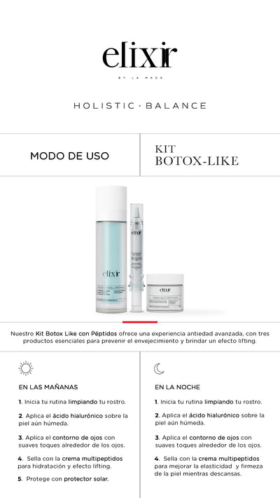 Kit Botox-Like con Péptidos