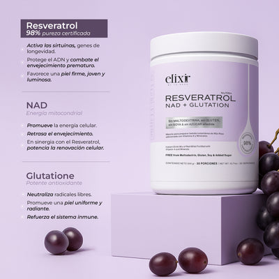 RESVERATROL: NAD + GLUTATION