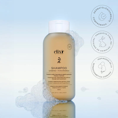 Shampoo Gingseng + Niacinamida