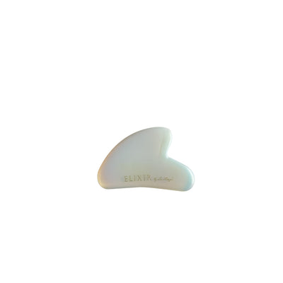 Gua Sha: piedra de belleza para masaje facial de Elixir - Elixir by La Maga